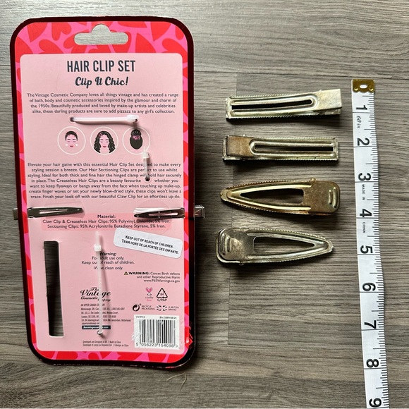 hair clips set - Picture 2 of 2